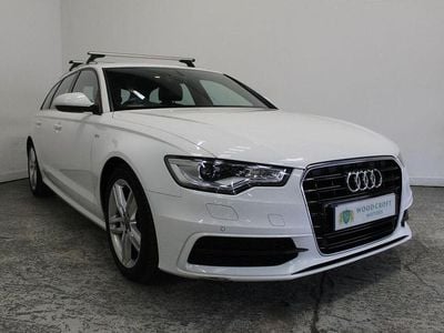 White Used 2014 Audi A6 S-Line Estate | £9,495 (Fair price)