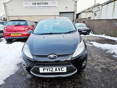 Black Used 2012 Ford Fiesta Zetec Hatchback | £3,149 (Fair price)