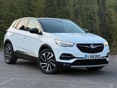 Used Vauxhall Grandland X Elite 120 HP (88 kW) 2018 White SUV