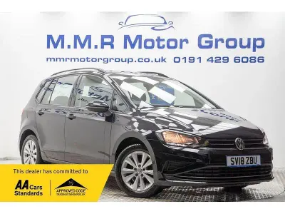 Used VW Golf Sportsvan SE 131 HP (96 kW) 2018 Black MPV