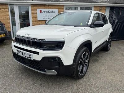 Used Jeep Avenger Summit 2024 White SUV