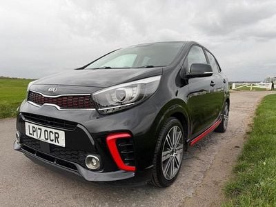 Black Used 2017 Kia Picanto GT-Line Hatchback | £6,595 (Fair price)