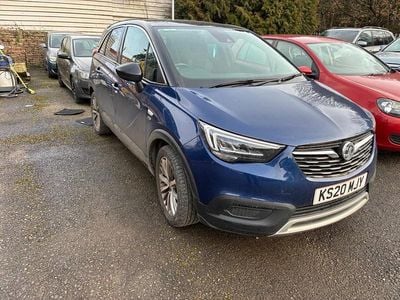 Used Vauxhall Crossland X 83 HP (61 kW) 2020 Blue SUV