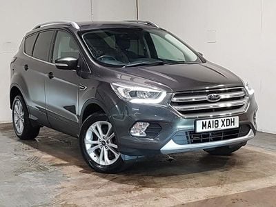 Used Ford Kuga Titanium 120 HP (88 kW) 2018 Grey SUV