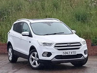 Used Ford Kuga Titanium X 150 HP (110 kW) 2017 White SUV