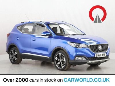 Used MG ZS Exclusive 111 HP (81 kW) 2020 Blue SUV
