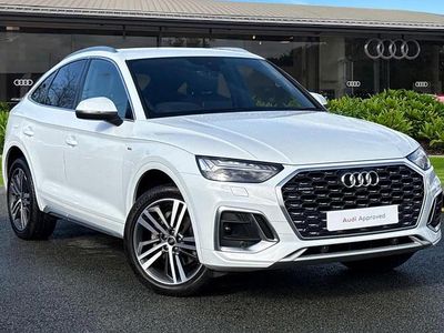 Used Audi Q5 Sportback S-Line 200 HP (147 kW) 2023 White SUV