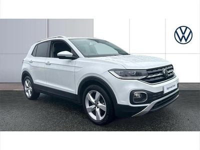 White Used 2023 VW T-Cross SEL SUV | £20,623 (Fair price)