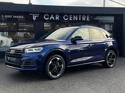 Used Audi Q5 Black Edition 190 HP (139 kW) 2019 Blue SUV