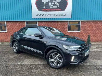 Used VW T-Roc Cabriolet R-line 2024 Black Cabriolet