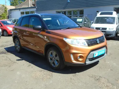 Second-hand Suzuki Vitara SZ-T 120 CP (88 kW) 2016 Portocaliu SUV