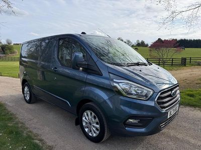Used Ford Transit Custom Limited 130 HP (95 kW) 2021 Blue Van