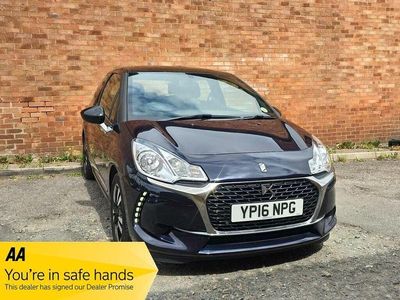 Used DS Automobiles DS3 Chic 2016 Blue Hatchback