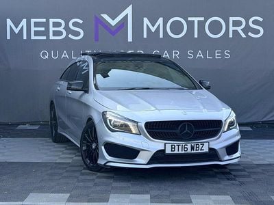 Begagnad Mercedes CLA220 Shooting Brake AMG 177 HK (130 kW) 2016 Silver Kombi