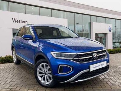 Blue Used 2025 VW T-Roc Style SUV | £25,798 (A bit pricey)