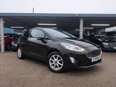 Used Ford Fiesta Zetec 2017 Black Hatchback