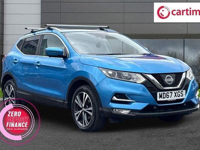 Used Nissan Qashqai N-Connecta 110 HP (80 kW) 2017 Blue SUV