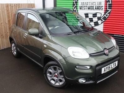 Used Fiat Panda Trekking 75 HP (55 kW) 2015 Green Hatchback