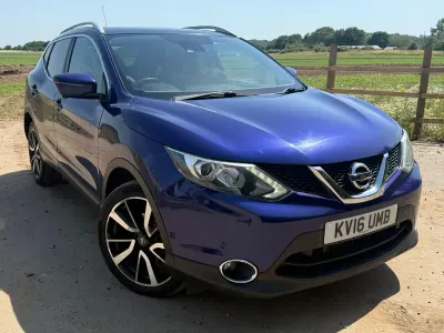 Used Nissan Qashqai Tekna 130 HP (95 kW) 2016 Blue SUV