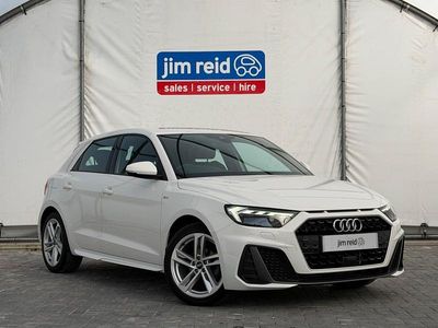Begagnad Audi A1 Sportback S-Line 95 HK (69 kW) 2022 Vit Halvkombi