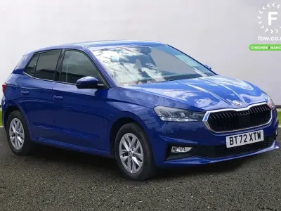 Gebraucht Skoda Fabia Comfort 2022 Blau Kleinwagen