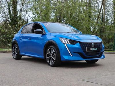 used Peugeot e-208 50KWH GT AUTO 5DR ELECTRIC FROM 2021 FROM ALDERSHOT (GU12 4DD) | SPOTICAR