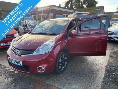Red Used 2012 Nissan Note N-TEC Hatchback | £4,299 (Fair price)