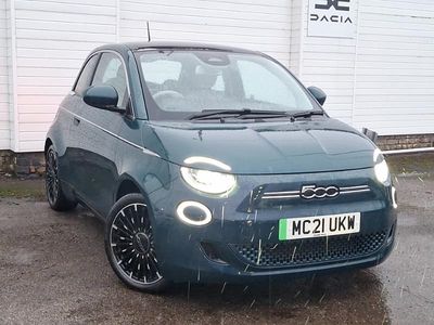 Green Used 2021 Fiat 500e La Prima Hatchback | £11,498