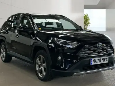 Used Toyota RAV4 Hybrid 218 HP (160 kW) 2020 Black SUV