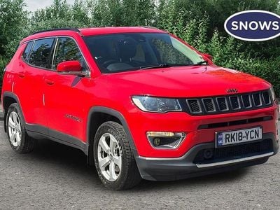 Used Jeep Compass Longitude 138 HP (101 kW) 2018 Red SUV
