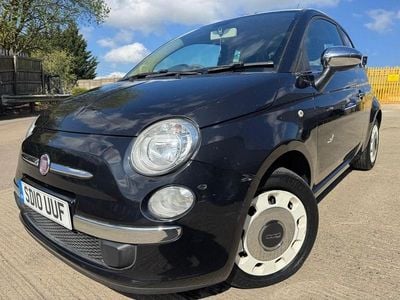Used Fiat 500 Pop 69 HP (50 kW) 2010 Black Hatchback