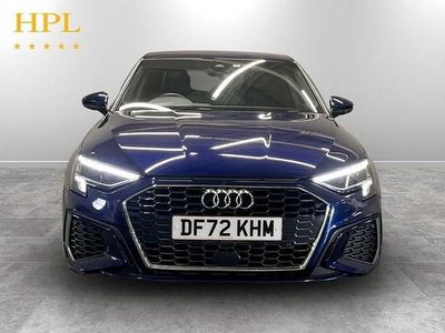 Used Audi A3 S-Line 110 HP (80 kW) 2023 Blue Sedan