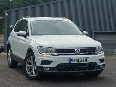Used VW Tiguan SE 130 HP (95 kW) 2019 White SUV
