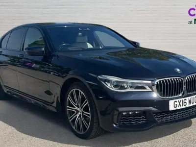 Used BMW 750 M Sport 450 HP (330 kW) 2016 Black Sedan