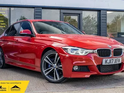 Used BMW 320 M Sport 190 HP (139 kW) 2017 Red Sedan