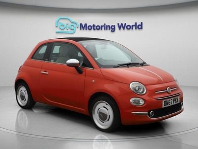 Red Used 2017 Fiat 500C S Cabriolet | £8,500 (Fair price)
