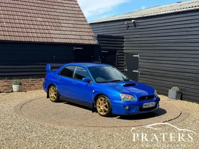 Used Subaru Impreza 221 HP (162 kW) 2003 Blue Sedan