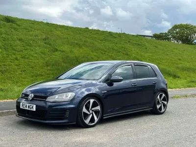 Second-hand VW Golf VII GTD 2014 Albastru Hatchback