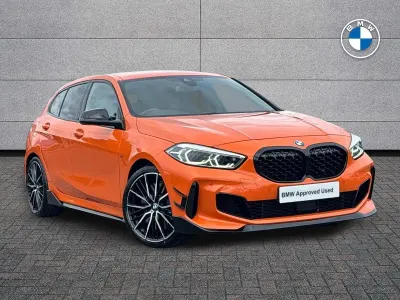 Used BMW M135 2022 Orange Hatchback