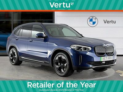 Used BMW iX3 Comfort Edition 210 kW (286 HP) 2021 Blue SUV
