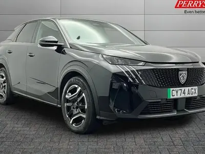 Used Peugeot e-3008 Allure 156 kW (213 HP) 2024 Black SUV