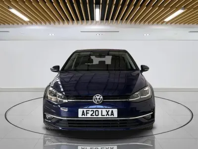 Used VW Golf VII Edition 150 HP (110 kW) 2020 Blue Hatchback