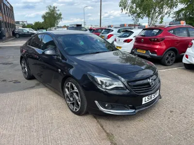 Used Vauxhall Insignia SRi 170 HP (125 kW) 2016 Black Hatchback