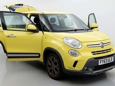 Yellow Used 2014 Fiat 500L Trekking MPV | £4,295 (Good price)
