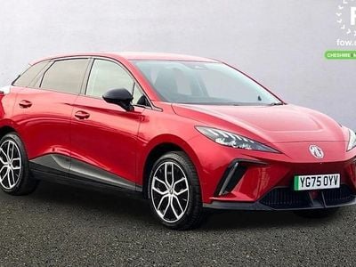 Used MG MG4 EV Trophy 150 kW (204 HP) 2025 Red Hatchback