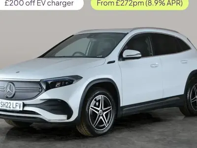 Used Mercedes EQA250 AMG line 139 kW (190 HP) 2022 White SUV
