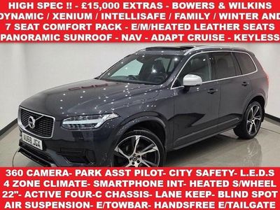 Grey Used 2018 Volvo XC90 R-Design Pro SUV | £26,490 (A bit pricey)