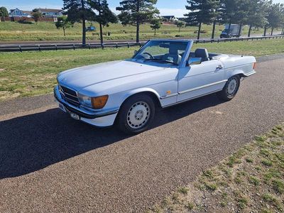 Used Mercedes SL420 1987 White Cabriolet