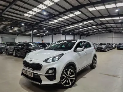 Używany Kia Sportage 177 KM (130 kW) 2020 Biały SUV