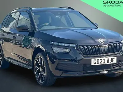 Used Skoda Kamiq Monte Carlo 150 HP (110 kW) 2023 Black SUV